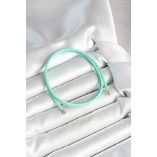 Similar Mıknatıslı Turkuaz Renk Sarmal Kadın Bileklik - TJ-BB6973