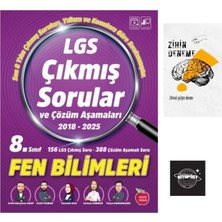 Fenomen Yayınları Newton Lgs 2018-2025 Fen Bilimleri Çıkmış Sorular ve Çözüm AŞAMALARI+ZİHİNDENEME/NO137