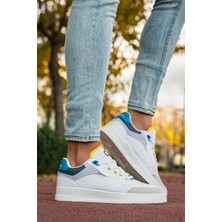 Panorama Renk Detaylı Rahat ve Şık Erkek Sneaker