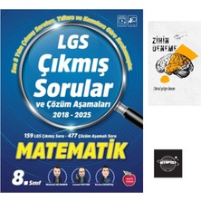 Fenomen Yayınları Newton Lgs 2018-2025 Matematik Çıkmış Sorular ve Çözüm AŞAMALARI+ZİHİNDENEME/NO114