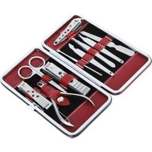 Aesco Profesyonel Çelik Manikür Pedikür Seti 10 Parça