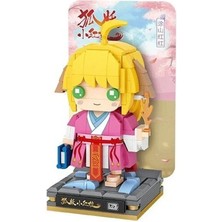 Aesco LZ-1327 Anime Figür 294 Parça Block Oyuncak