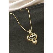 Bijuteri Net Kartal Mineli Çelik Kolye