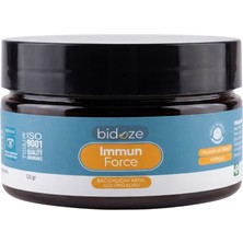 Bidoze Immun Force Bağışıklık Güçlendirici Doğal Karışım 120 Gr. | Propolis, Arı Sütü, Kara Mürver