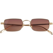 Common Sense Altın Kahverengi Unisex Güneş Gözlüğü