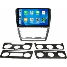 Navi2Go Skoda Octavia 2007-2012 Gri 4gb Ram 32GB Hafıza 4 Çekirdek Carplay Android Multimedya