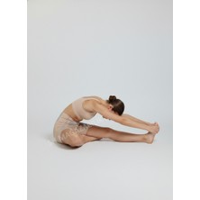 Sh Mağazacılık Seamless Yüksek Bel Paçalı Kadın Korse Şort Toparlayıcı Günlük Iç Giyim