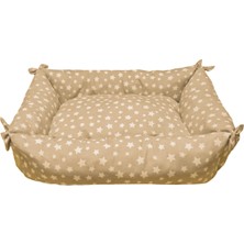 Lux Kedi Köpek Yatağı Poplin Kumaş