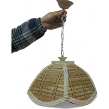 Arif Tekli Hasır Avize E27 Duylu