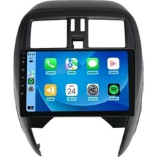 Navi2Go Nissan Micra 2014-2018 4gb Ram 32GB Hafıza 4 Çekirdek Carplay Android Multimedya