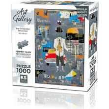 Ks Puzzle 20684 Puzzle 1000 Gray Composition