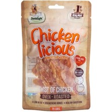 Dentalight Chicken Twist Tavuk Etli Köpek Ödül Burgu Çubuğu 70 gr