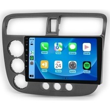 Navi2Go Honda Civic V-Tech 2001-2006  4gb Ram 32GB Hafıza 4 Çekirdek Carplay Android Multimedya