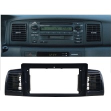 Navi2Go Toyota Corolla Siyah 2002-2006 6gb Ram 128GB Hafıza 8 Çekirdek Carplay Android Multimedya