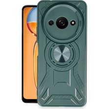 Eco Port Xiaomi Poco C61 Kılıf Lincoln Silikon - Koyu Yeşil