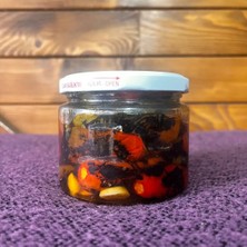 Mayasından Közlenmiş Biber  Turşusu-Mezesi(Acı)