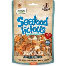 Dentalight Seafood Cube Somon Balıklı Köpek Ödül Küpleri 70 gr