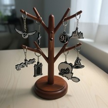 Riva Self Harry Potter Tutkunlarına Özel 3D Anahtarlık - Büyücülük Dünyası Aksesuarı (12 Adet)