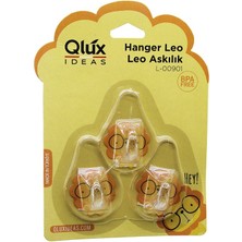 3pcs Leo Askı Şeffaf Askı Yapışkanlı Montaj (5508) ARLSTRTCH-RSG3256