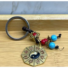 Calperia Metal Yin Yang Anahtarlık