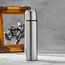 0.75LT Krom Trend Termos Paslanmaz Çelik - Sızdırmaz Kapak = Bardak (5508) ARLSTRTCH-RSG3256