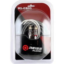 Reiss Audio RS-GR05 5 M Örgülü Rca Kablo