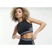 Nike Pro Dri-Fit Cropped Training Siyah Kadın Crop Atlet DX0061-011