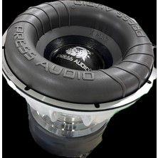 PRESS AUDİO 38 cm Spl Subwoofer Xmax 9000 Rms Yassı Alüminyum Black Voice Coil