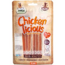 Dentalight Chicken Sandwich Tavuk Etli Köpek Ödül Maması 70 gr