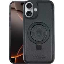 Santa Barbara Polo & Racquet Club Santa Barbara Polo Racquet Club iPhone 16 Primo Magsafe Stand Kılıf - Siyah