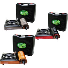 Pro Portatif Kamp Ocak Pls.çantalı - Gaz Stop Emn.- Rüzgarlık (5508) ARLSTRTCH-RSG3256