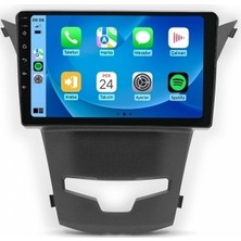 Navi2Go Ssangyon Korando 2013-2014 8gb Ram 128GB Hafıza 8 Çekirdek Carplay Android Multimedya