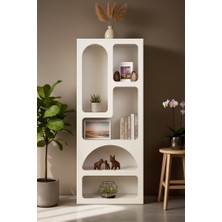 EUR084 Kitaplık-Beyaz