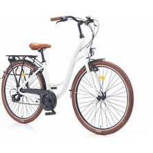 Corelli Merrie 28 48 cm Beyaz Kahverengi Şehir Bisikleti