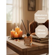 Misra Home 100ML Egzotic Amber Kokusu Çubuklu Oda Kokusu Dolap Banyo Ev Oda Parfümü Oda Kokusu