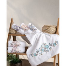 Ünsal Tekstil Buldan Üretimi Çeyizlik Sima 6'lı El/yüz Havlusu I 50X90