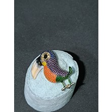 Vulwox Tropikal Renkli Tukan Broş