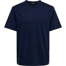 Vans Onssmart Lıfe Reg Ss Tee Erkek Mavi T-Shirt - 22026726