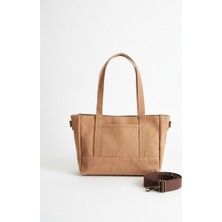 Old Cotton Mumlu Kanvas Tote Omuz Çantası ve El Çantası (Ayarlanabilir Ek Askı) Dina