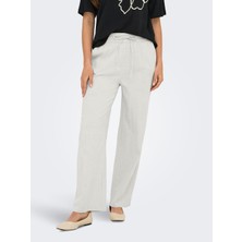 ShopINN Onltızana Cotton Loose Pants Wvn Noos Kadın Beyaz Pantolon - 15319090
