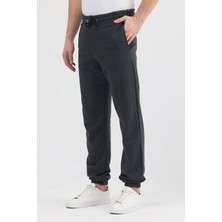 Fancy & Fun Erkek 3 Iplik Kumaş Unisex Oversize 4 Mevsim Paça ve Bel Lastikli Cepli Eşofman Altı