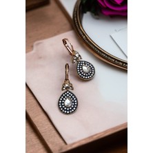 Fayra Accessories Zirkon Taşlı Su Damlası Küpe