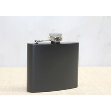 K-Yonlineticaret Tekli Siyah 5 Oz Matara ALK3898