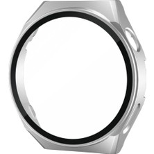 Najmaddin Newface Huawei Watch Gt3 46MM Dota Camlı Kasa Ekran Koruyucu - Gümüş