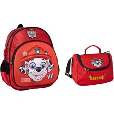GENC DIJITAL BASKI Paw Patrol Ilkokul Çantası ve Beslenme Çantası