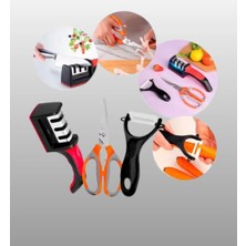 Aesco Çok Fonksiyonlu Mutfak Makas Seti –pratik Mutfak Yardımcısı