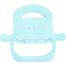Aesco Mavi Bebek Silikon Diş Kaşıyıcı