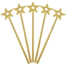 Erdo Ticaret Altın Renk Yıldız Peri Asası Peri Değneği 34 cm 1 Adet