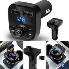 Shoplet Bluetooth Fm Transmitter Car X8