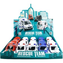 NessiWorld JW567-023 Sürtmeli 1:32 Ilk Yardım Aracı -Vrd